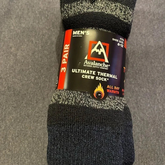 Avalanche cozy socks Thermal Winter Crew - Picture 2 of 6